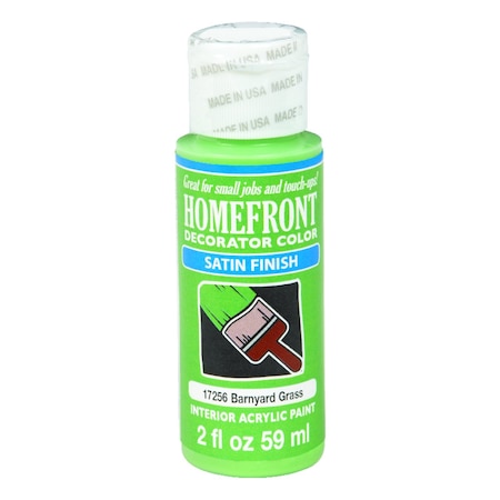 Homefront Homefront Satin Barnyard Grass Hobby Paint 2 oz 17256